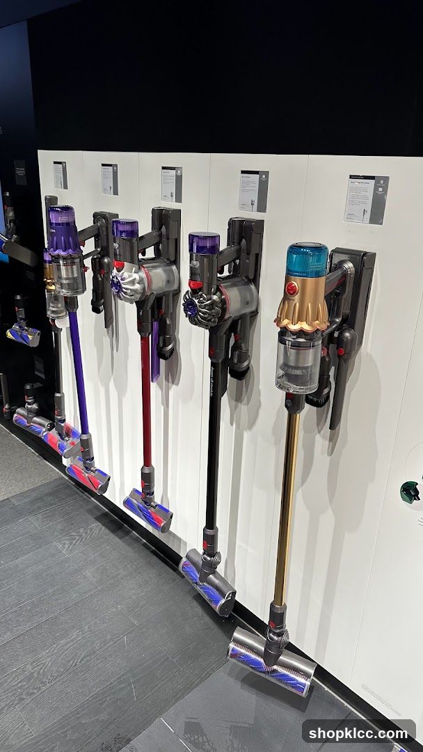 Dyson Vacuum Cleaners on Display