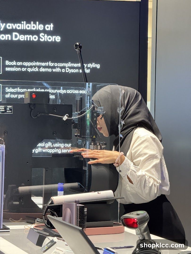 Dyson Demo Store Display
