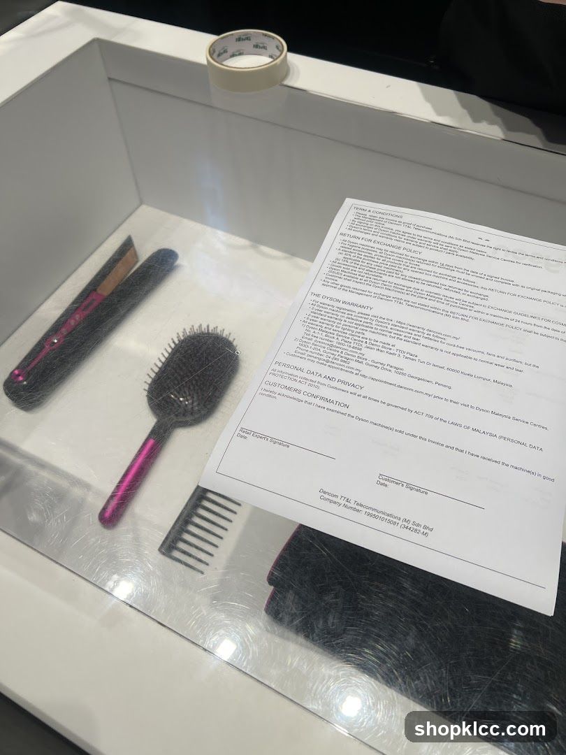 Dyson Hair Styling Tools and Warranty Information