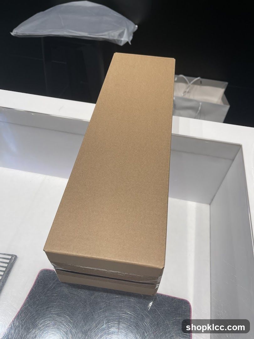 Cardboard Box on Counter