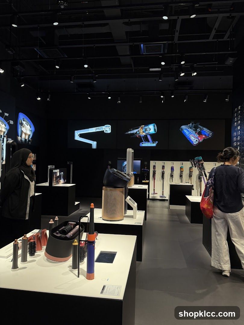 Dyson Store Interior