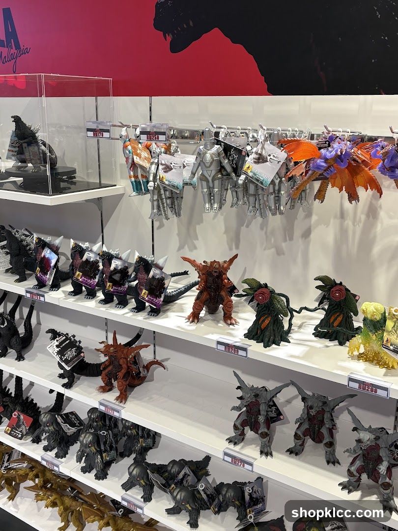 Monster Figurines Display
