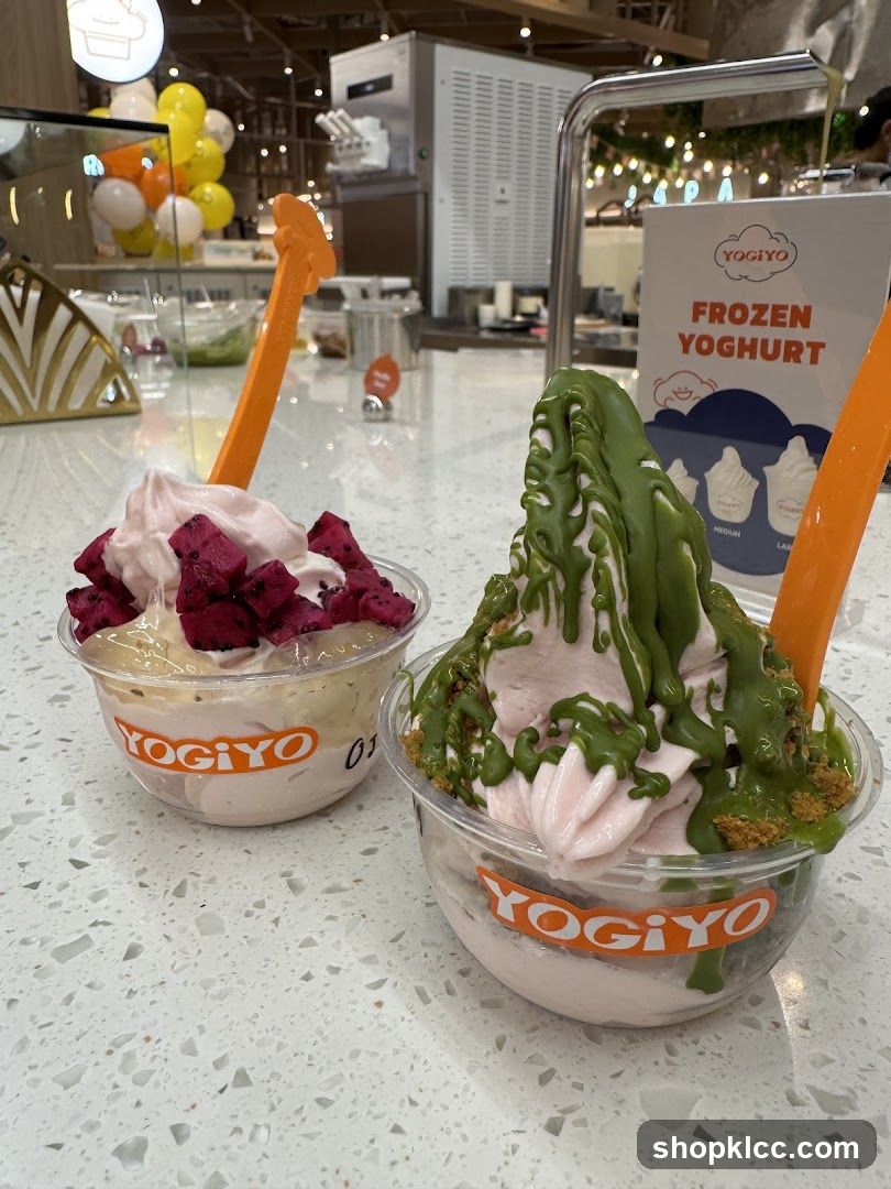 YogiYo Frozen Yoghurt Desserts
