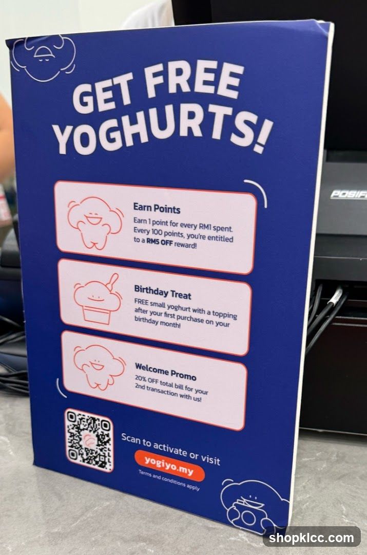 Yogiyo Loyalty Program Flyer