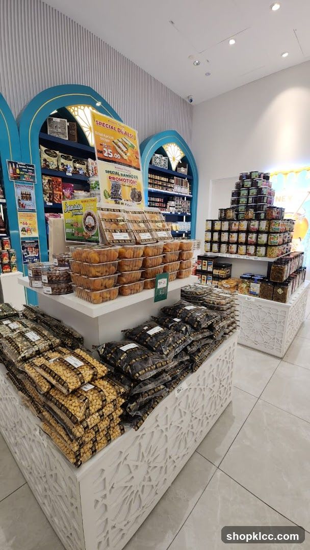 Dried Fruits and Nuts Display