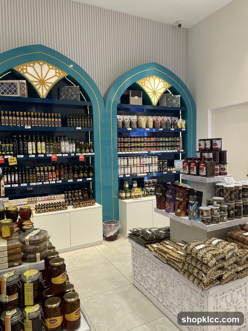 Gourmet Food Store Interior