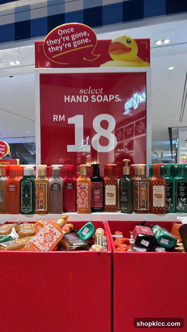 Hand Soaps Promotion