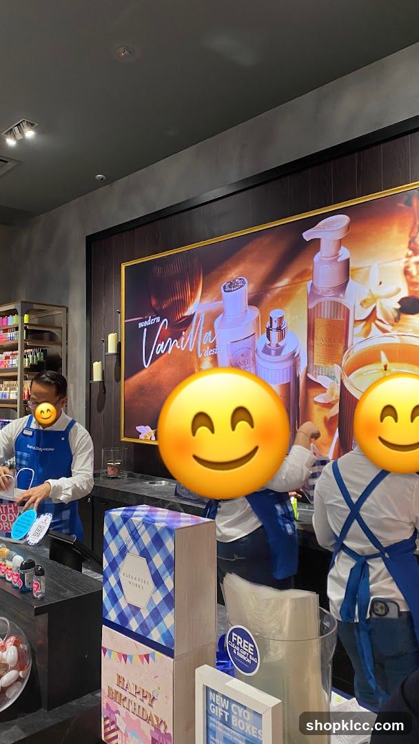 Bath & Body Works Store Interior