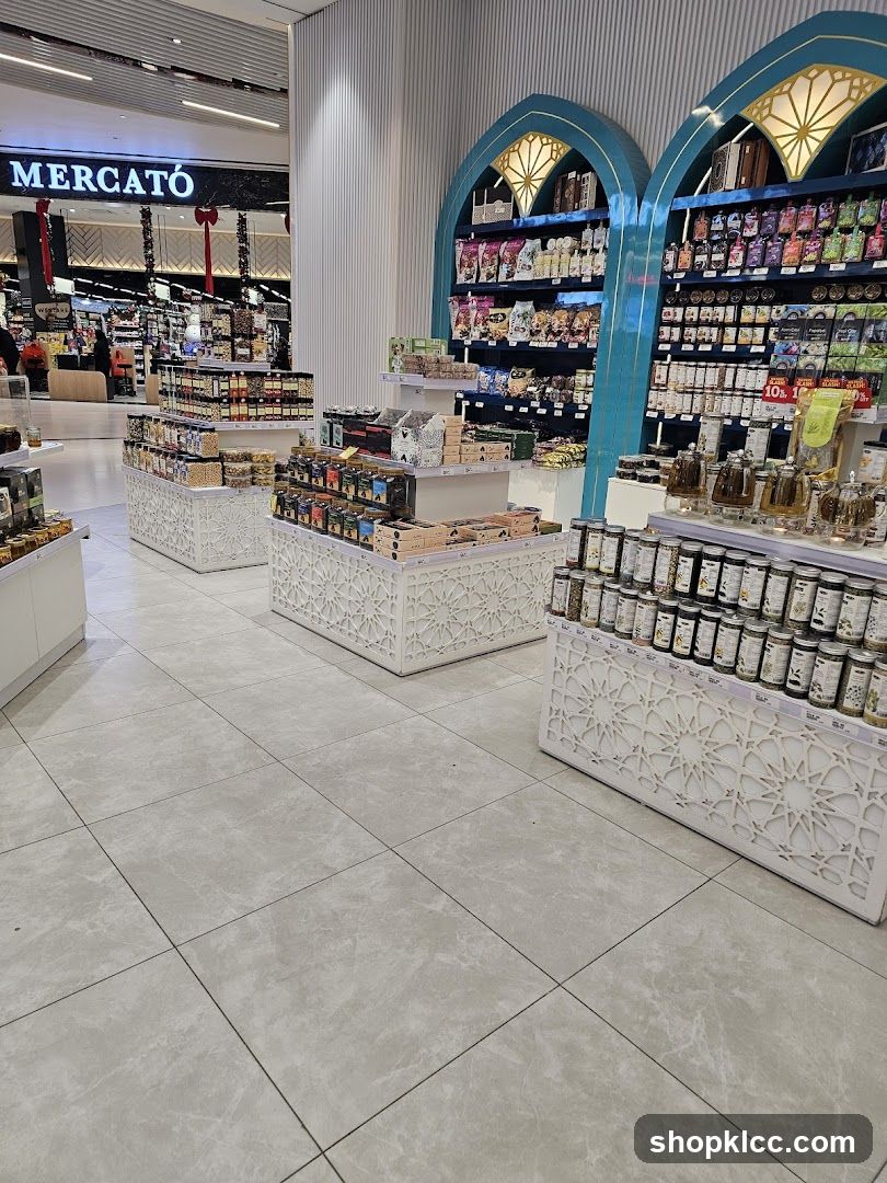 Gourmet Food Store Display