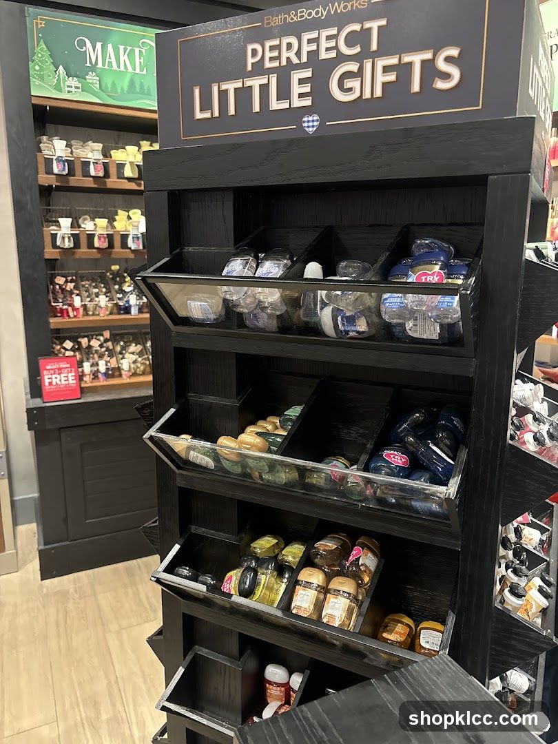 Bath & Body Works Display