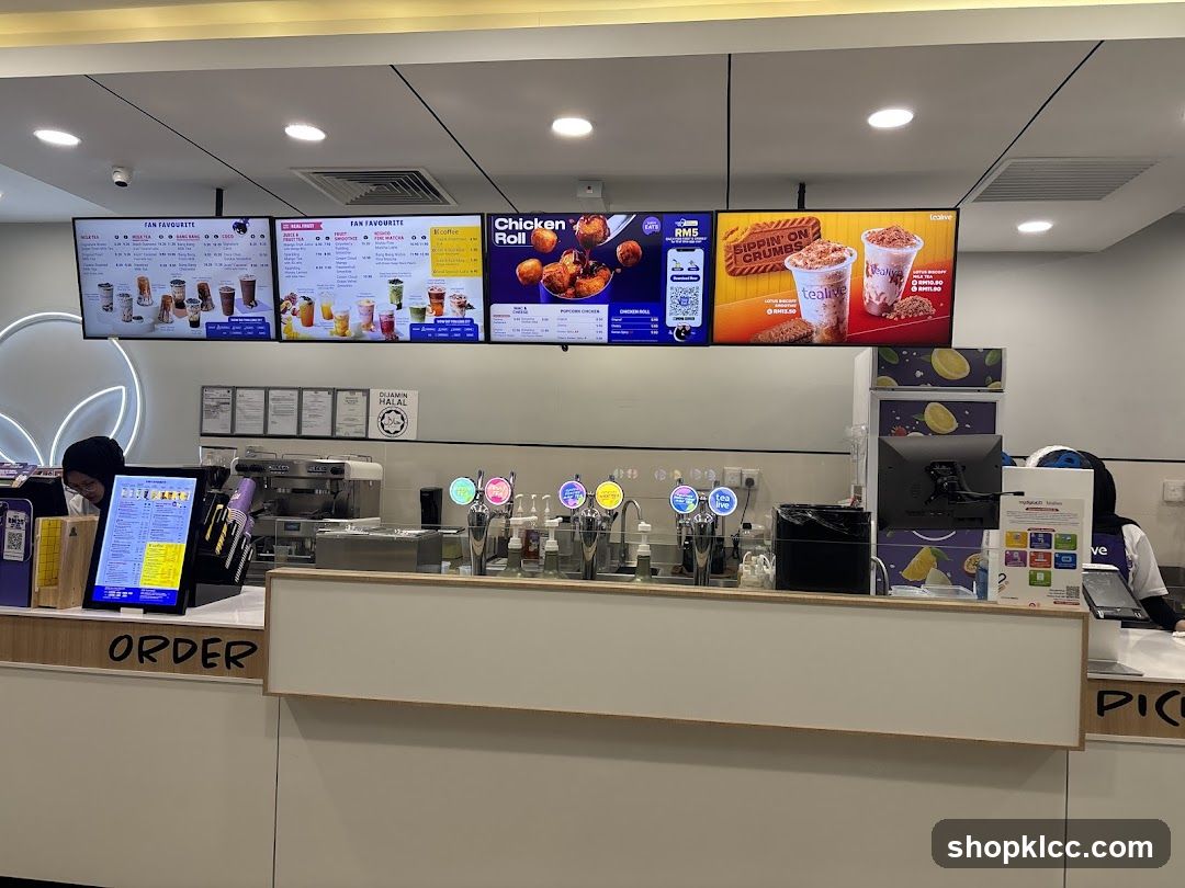 Tealive Counter