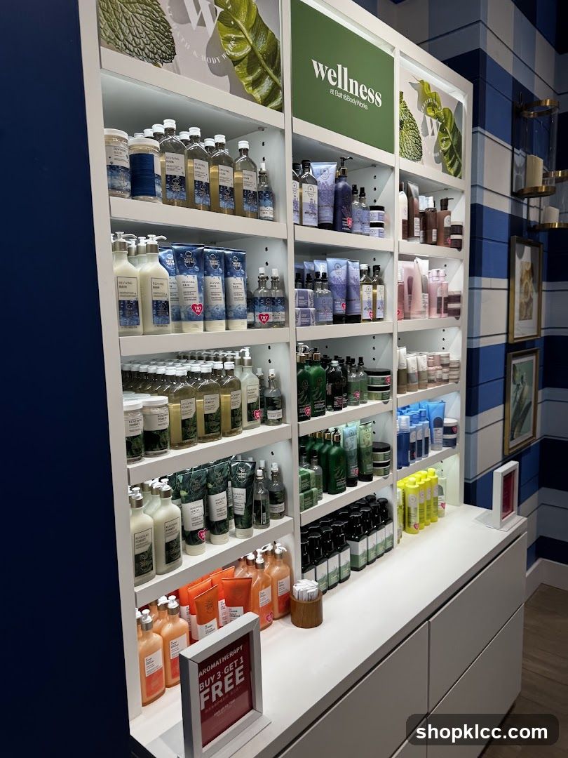 Bath & Body Works Store Display