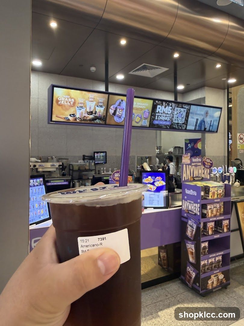 Beverage Shop Counter