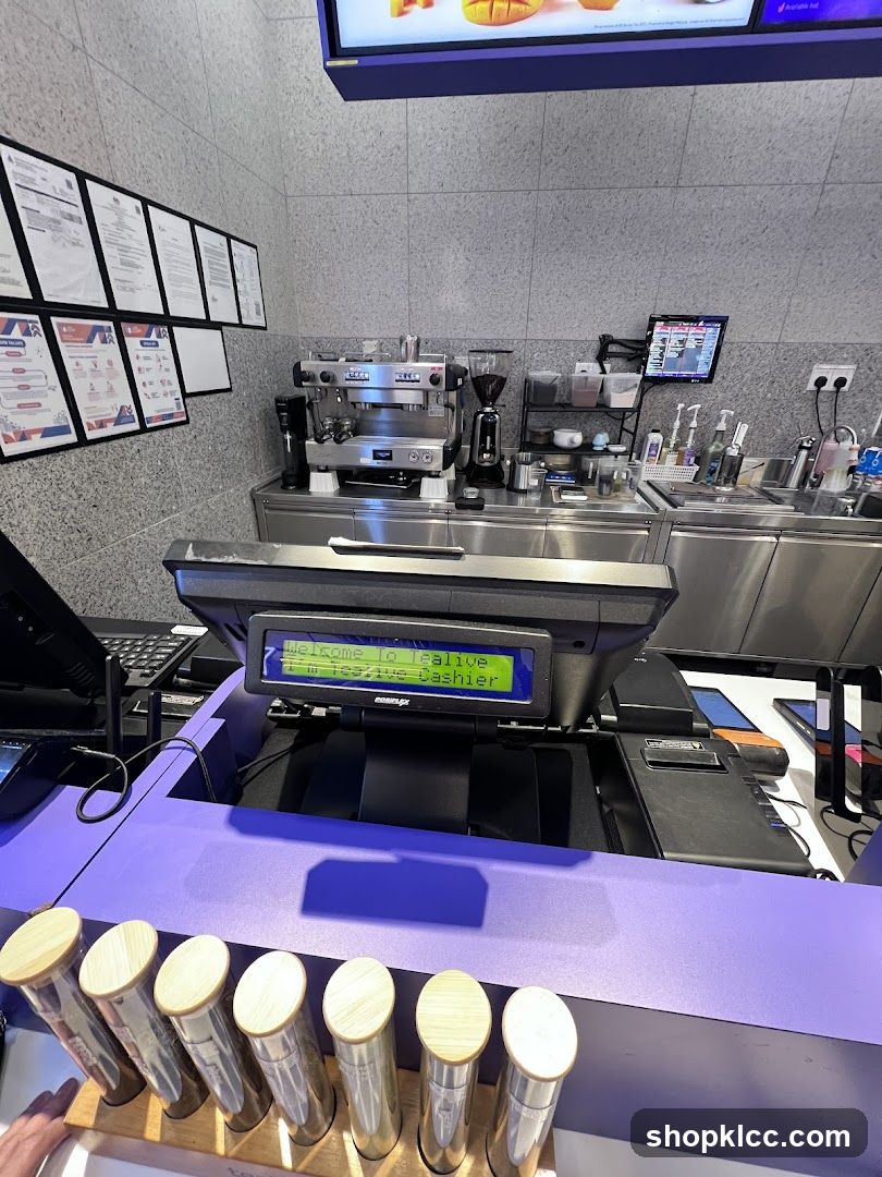Tealive Counter