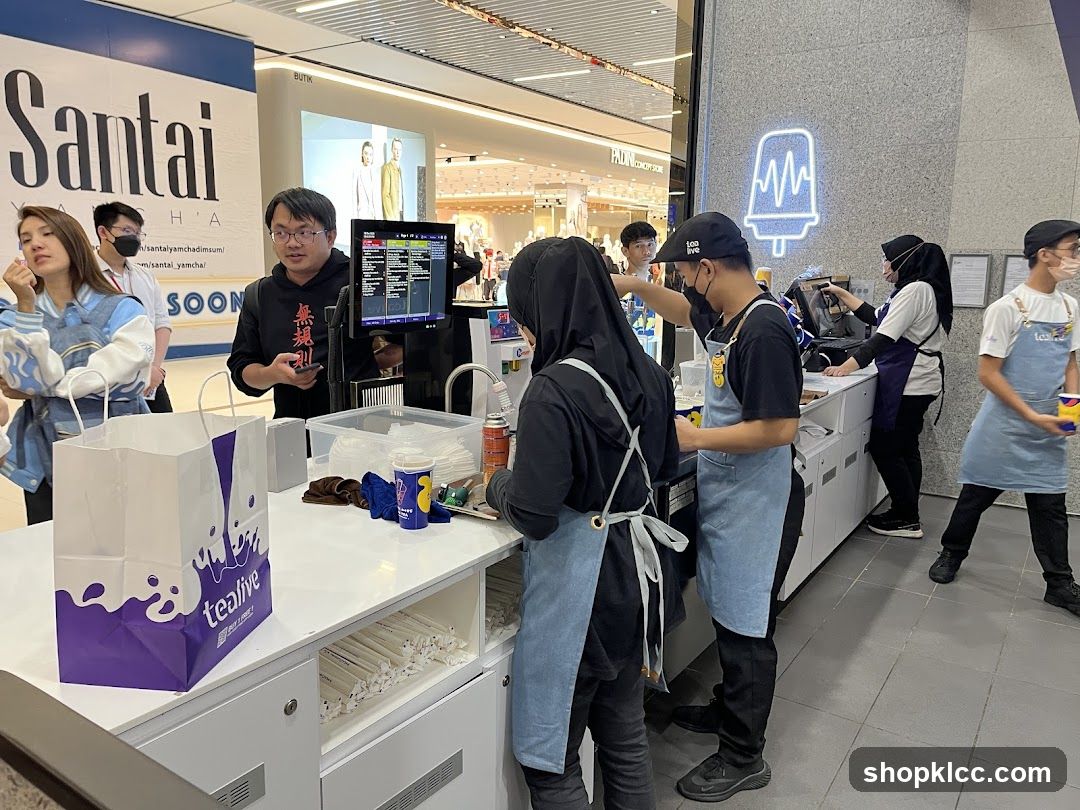 Tea Live Counter