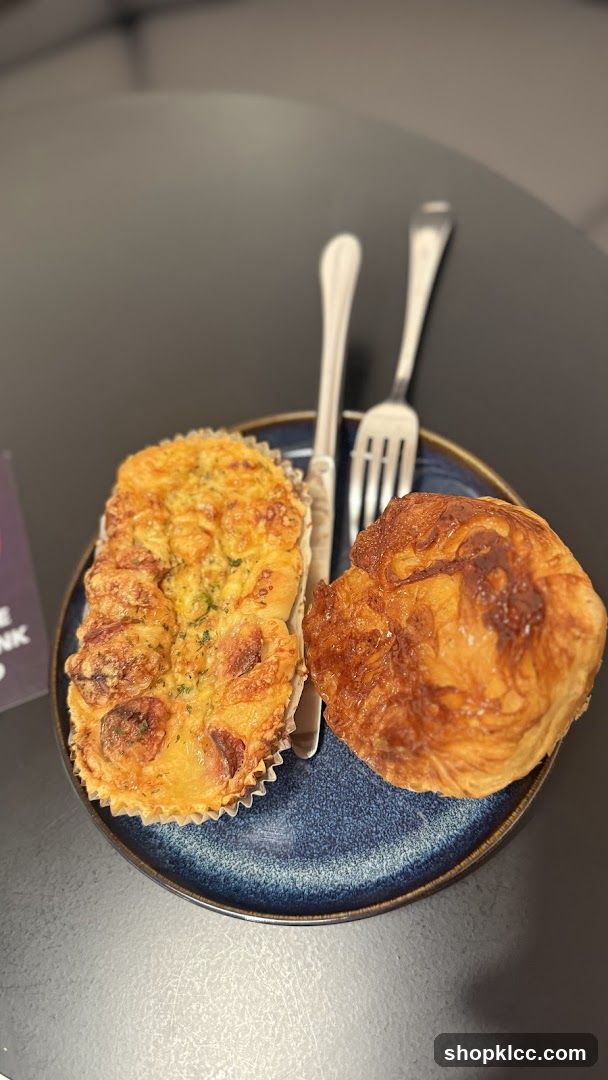 Savory Pastry and Croissant