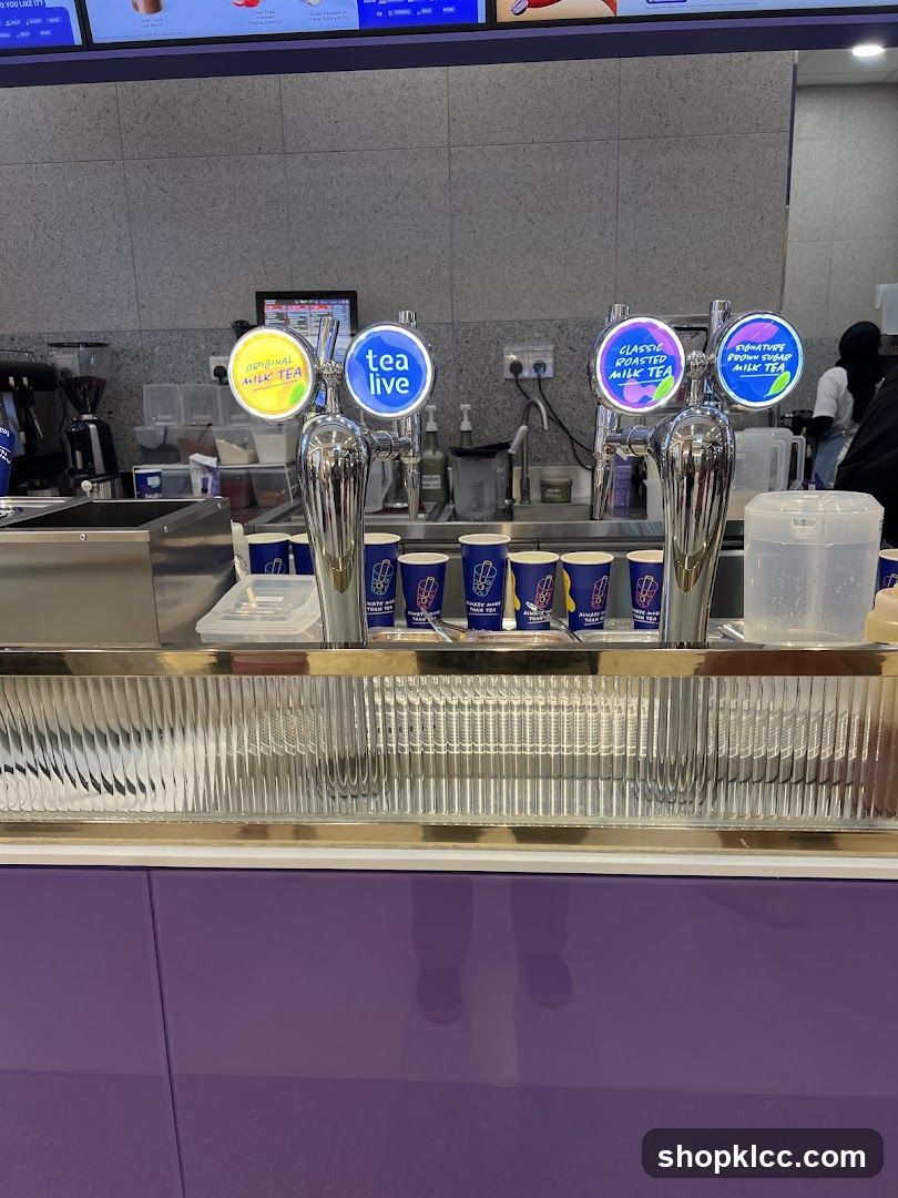 Tea Dispensing Station