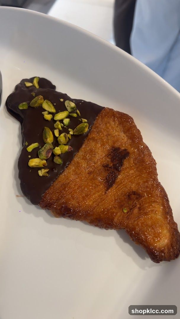 Chocolate Pistachio Croissant