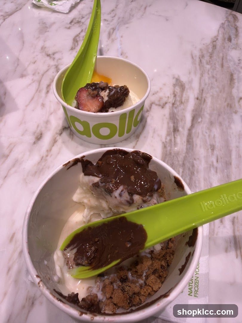 Frozen Yogurt Cups