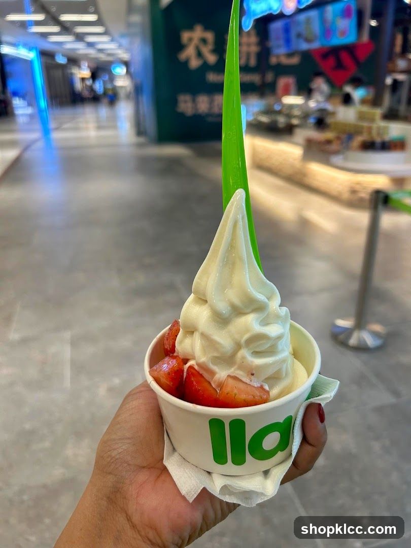 Yogurt with Strawberries