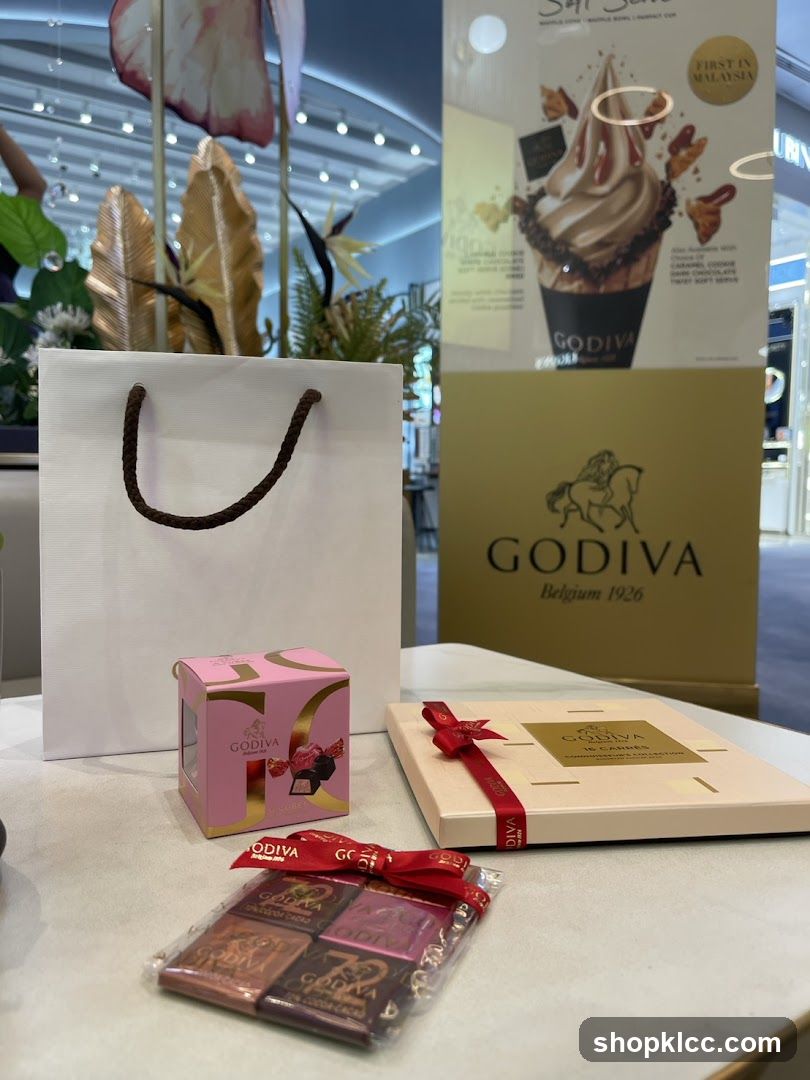 Godiva Chocolates Display