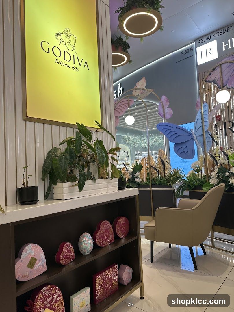 Godiva Chocolatier Display