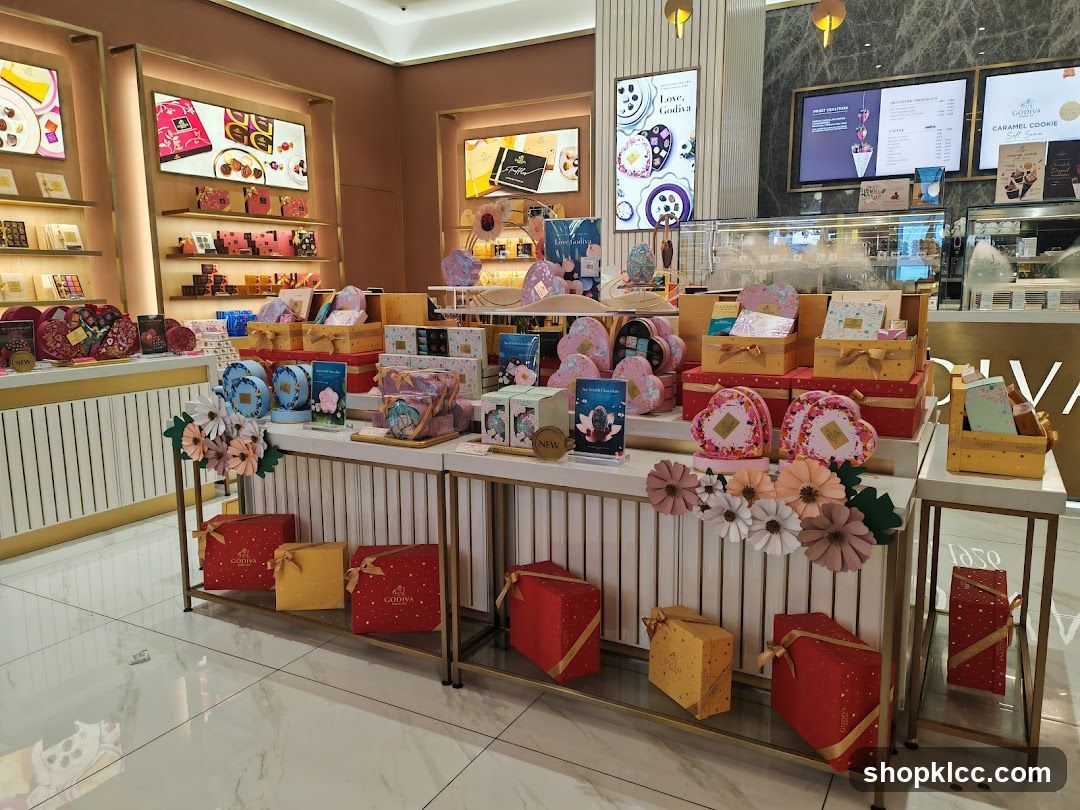 Godiva Chocolate Store Display