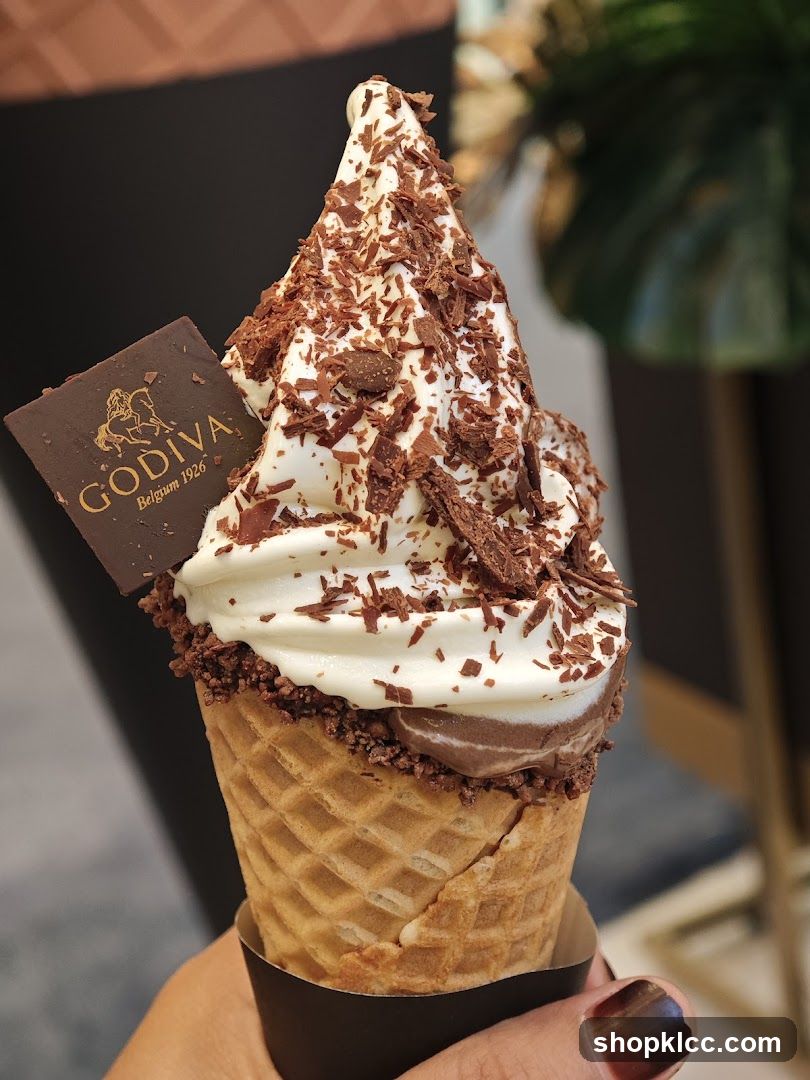 Godiva Soft Serve Ice Cream