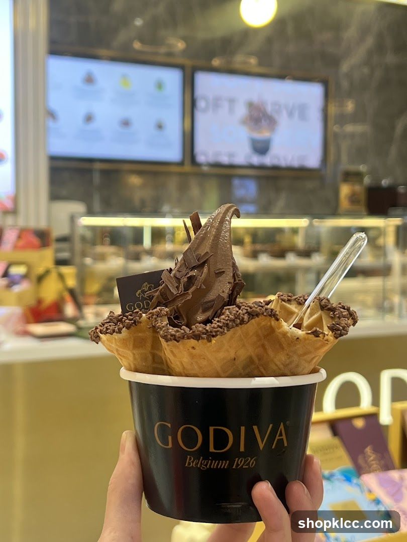 Godiva Soft Serve Ice Cream