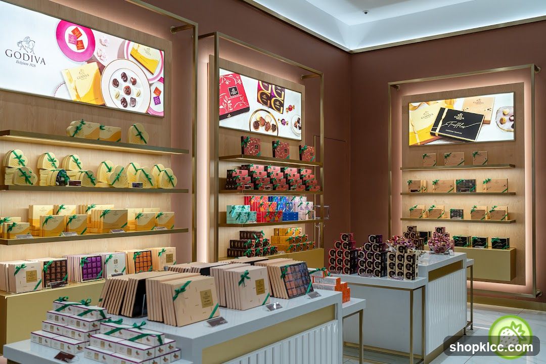 Godiva Chocolate Store Interior