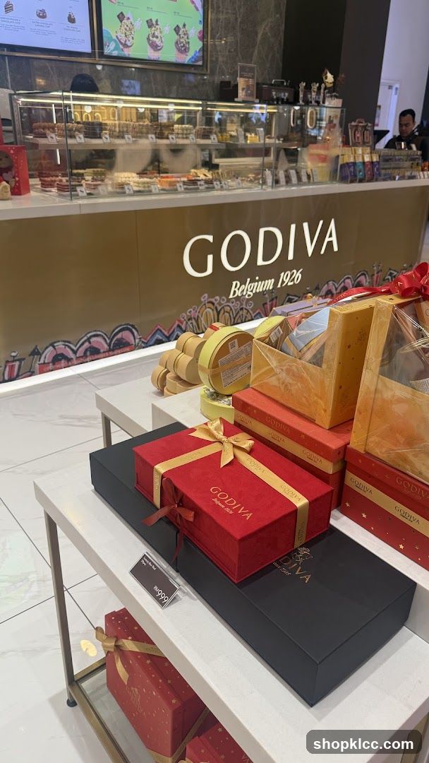 Godiva Chocolates Display
