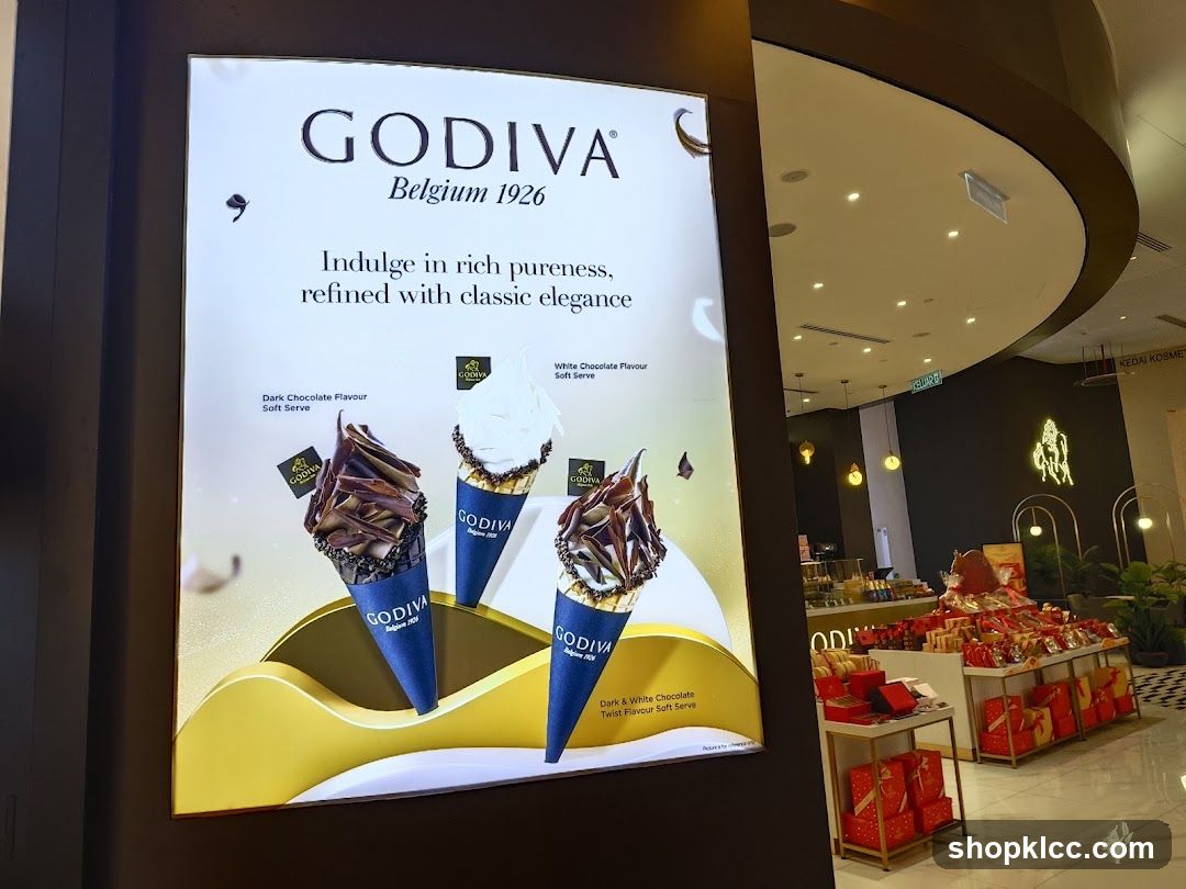 Godiva Ice Cream Advertisement