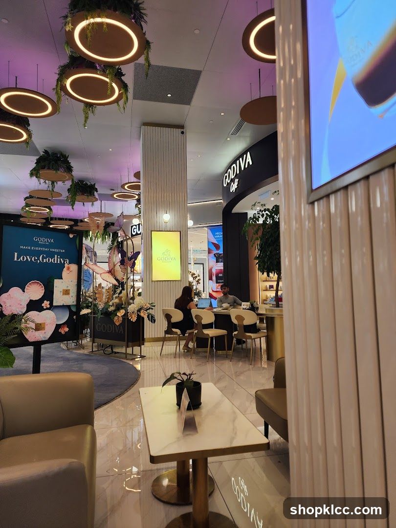 Godiva Cafe Interior