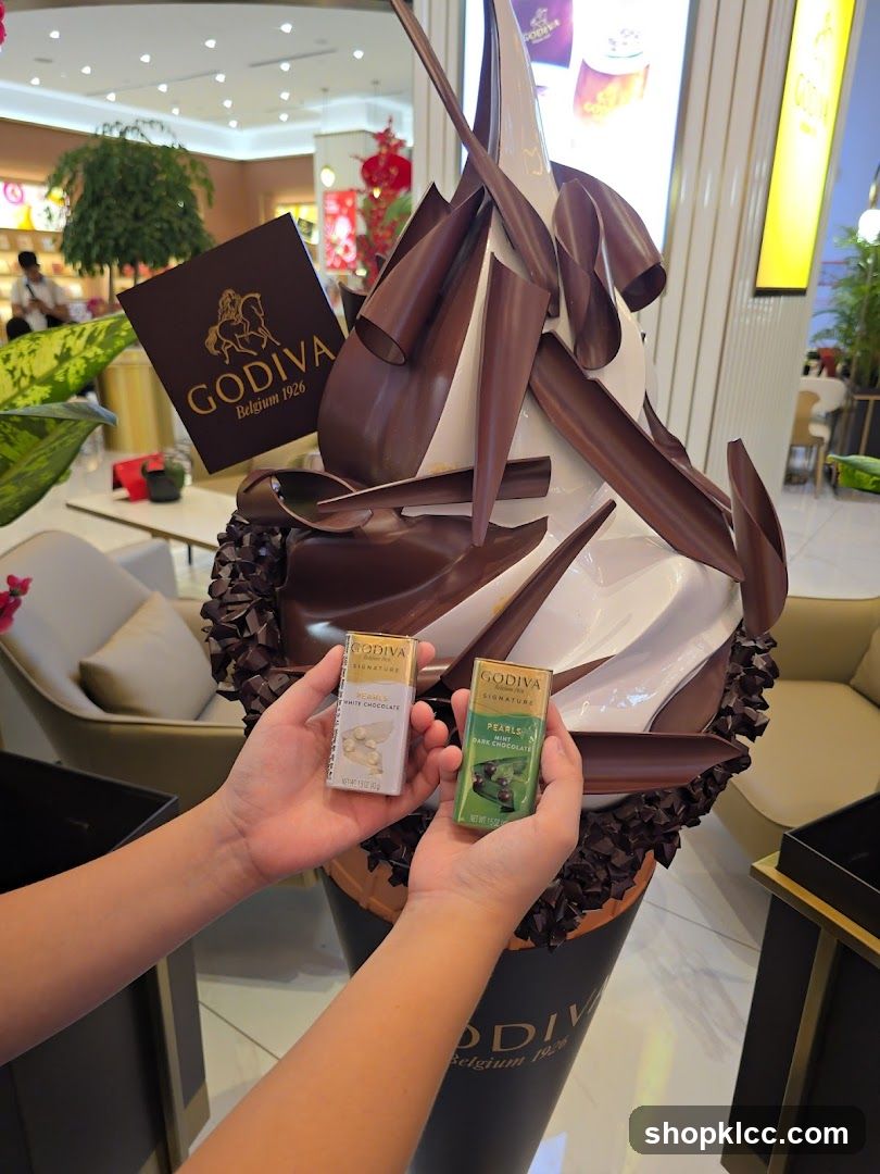 Godiva Chocolate Display