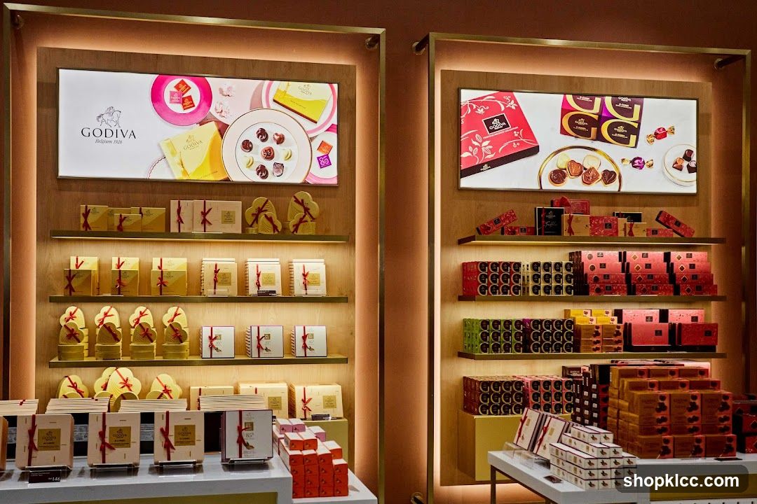 Godiva Chocolate Display