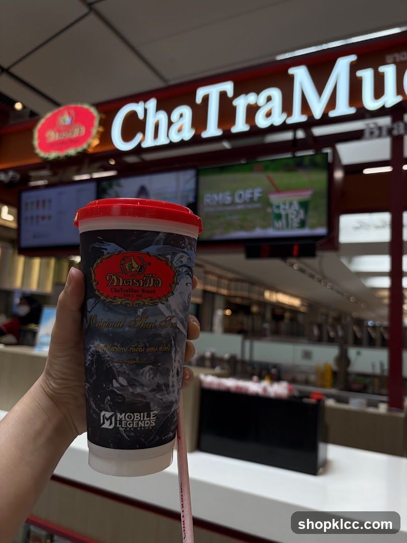 ChaTraMue Drink Cup