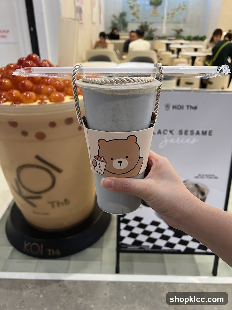 Black Sesame Drink