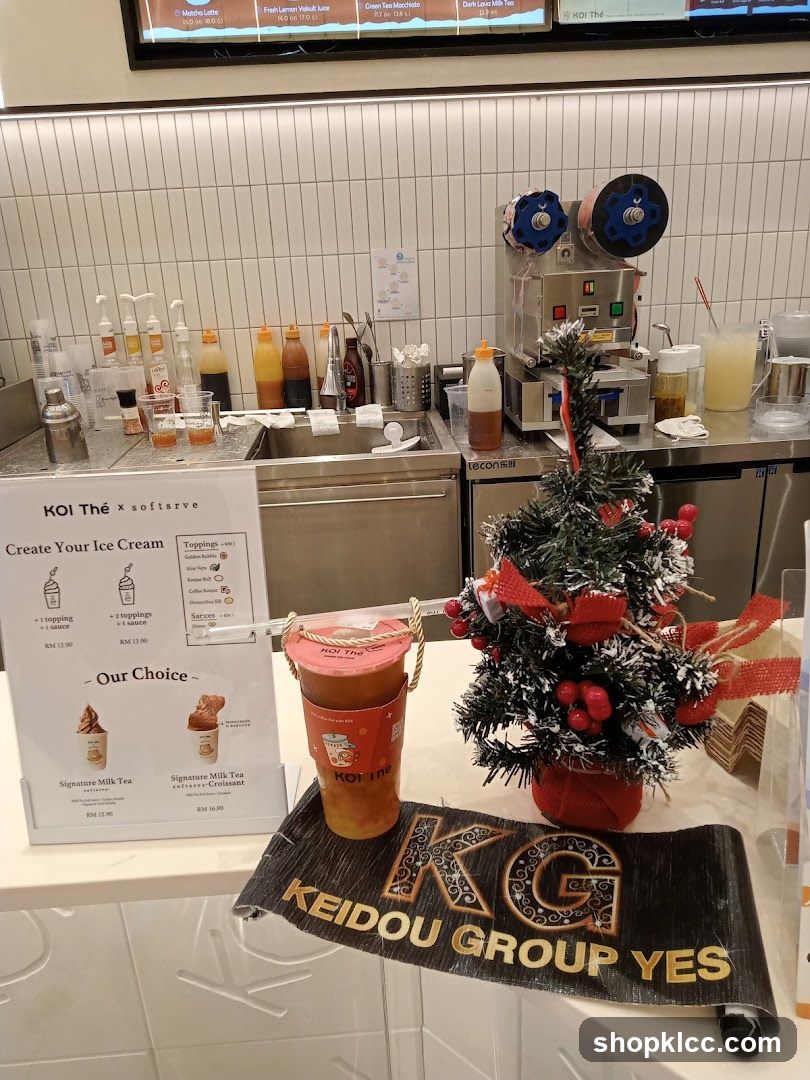 KOI Thé Ice Cream and Drinks
