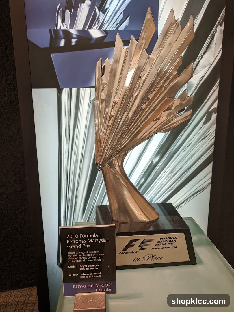 2010 Formula 1 Petronas Malaysian Grand Prix Trophy