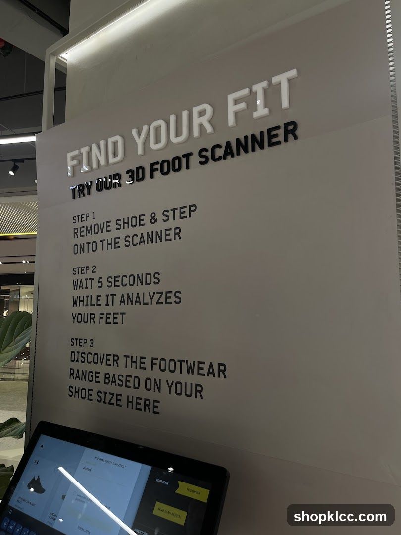 3D Foot Scanner Instructions