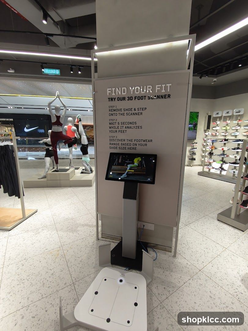 Foot Scanner Display