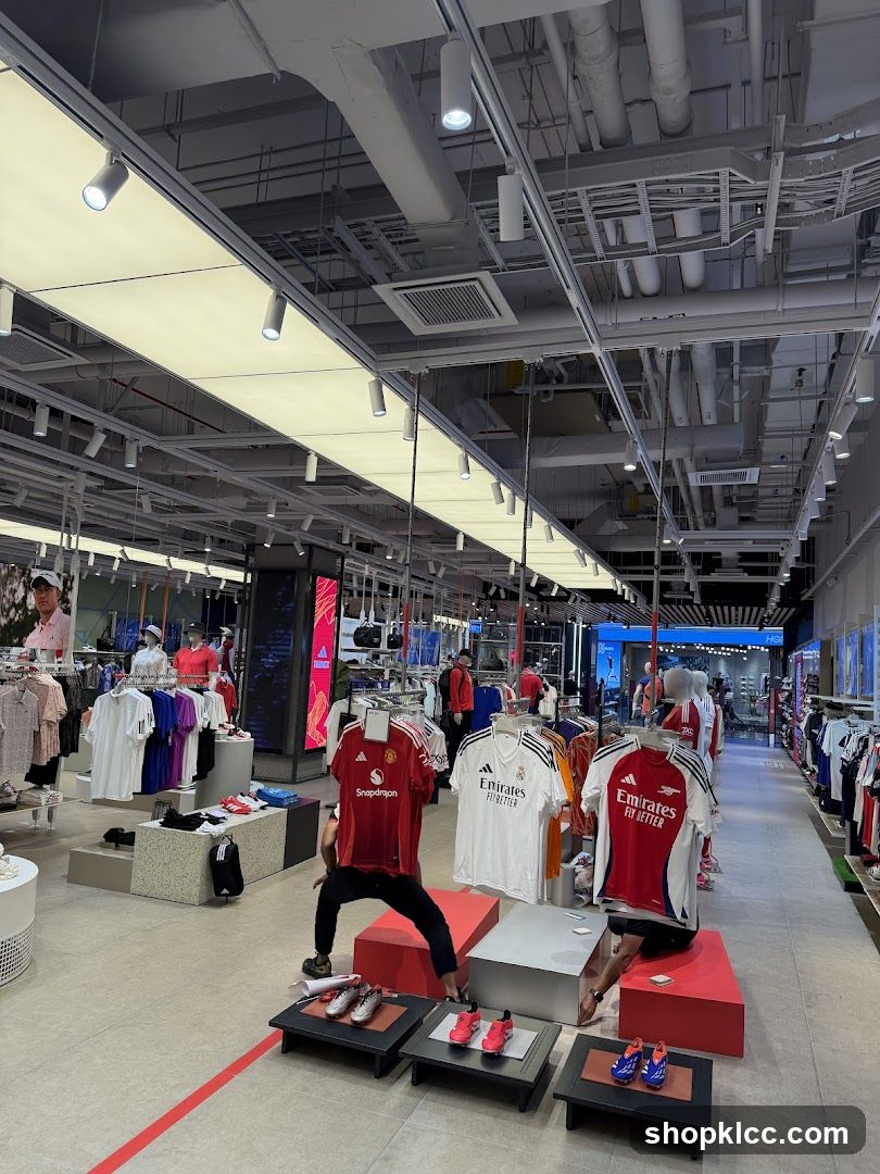 Sports Apparel Store Interior