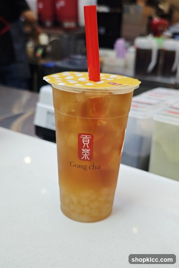 Gong Cha Drink