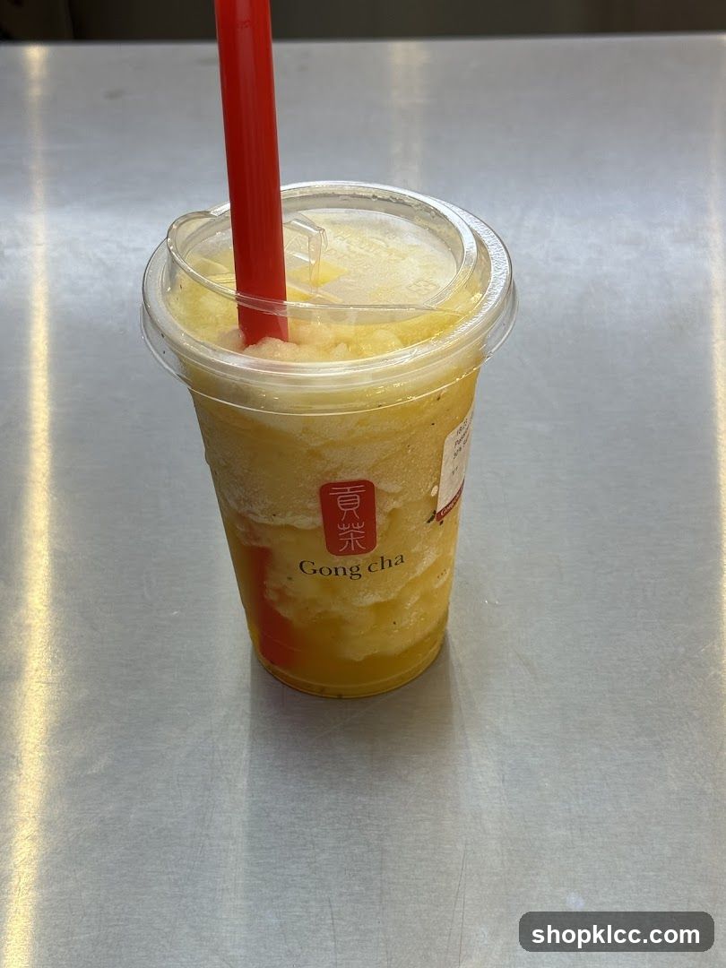 Gong Cha Drink