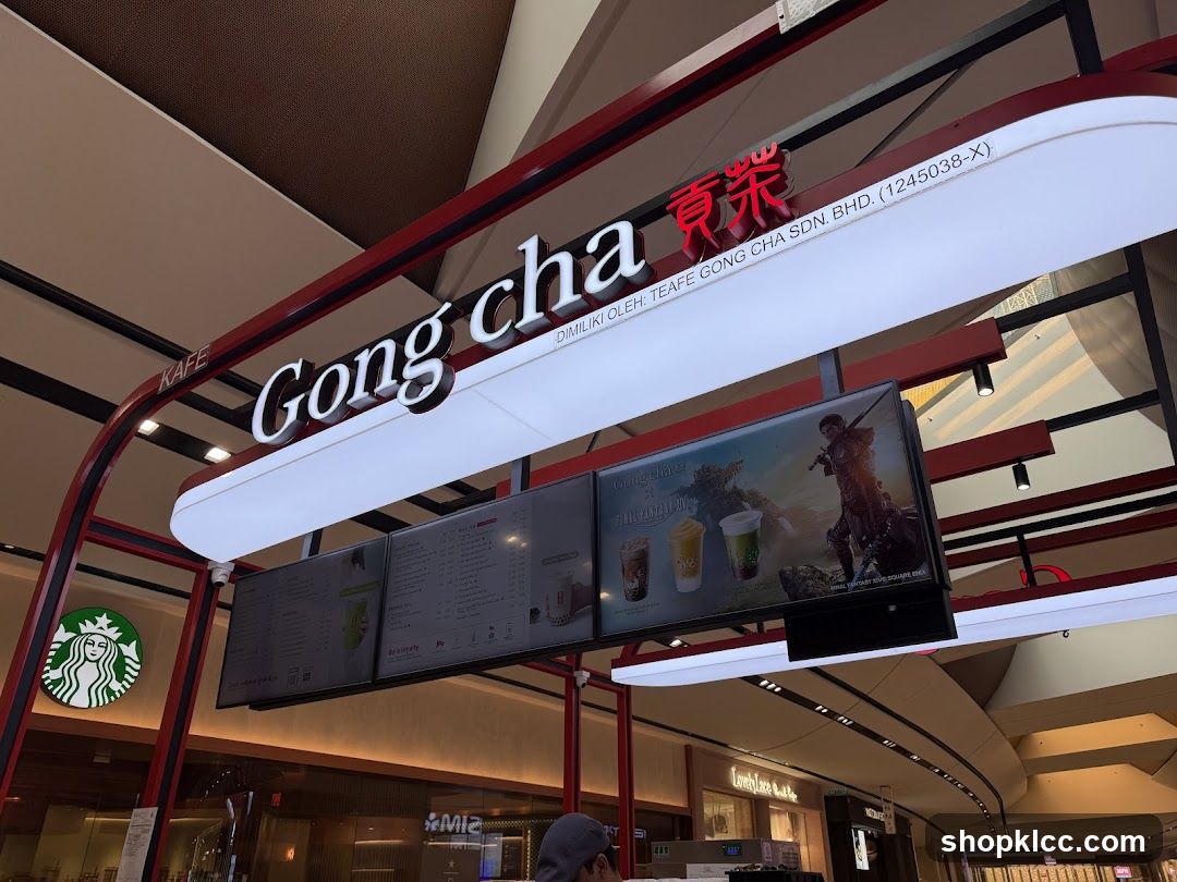 Gong Cha Storefront