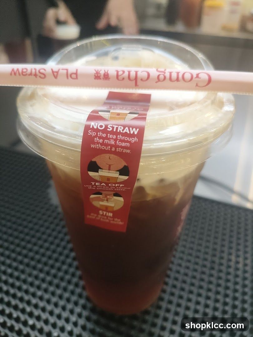 Gong Cha Drink