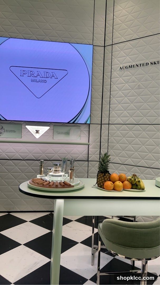 Prada Cosmetics Display