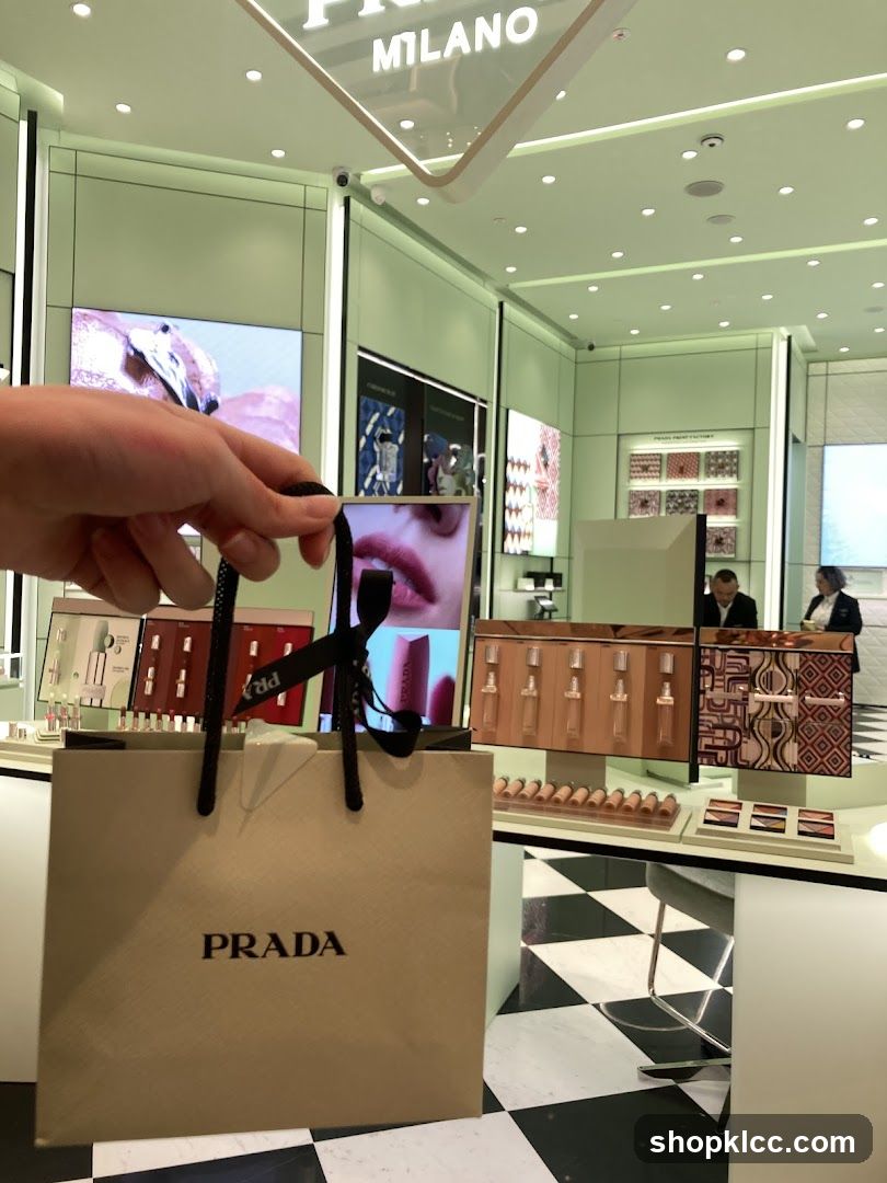 Prada Shopping Bag