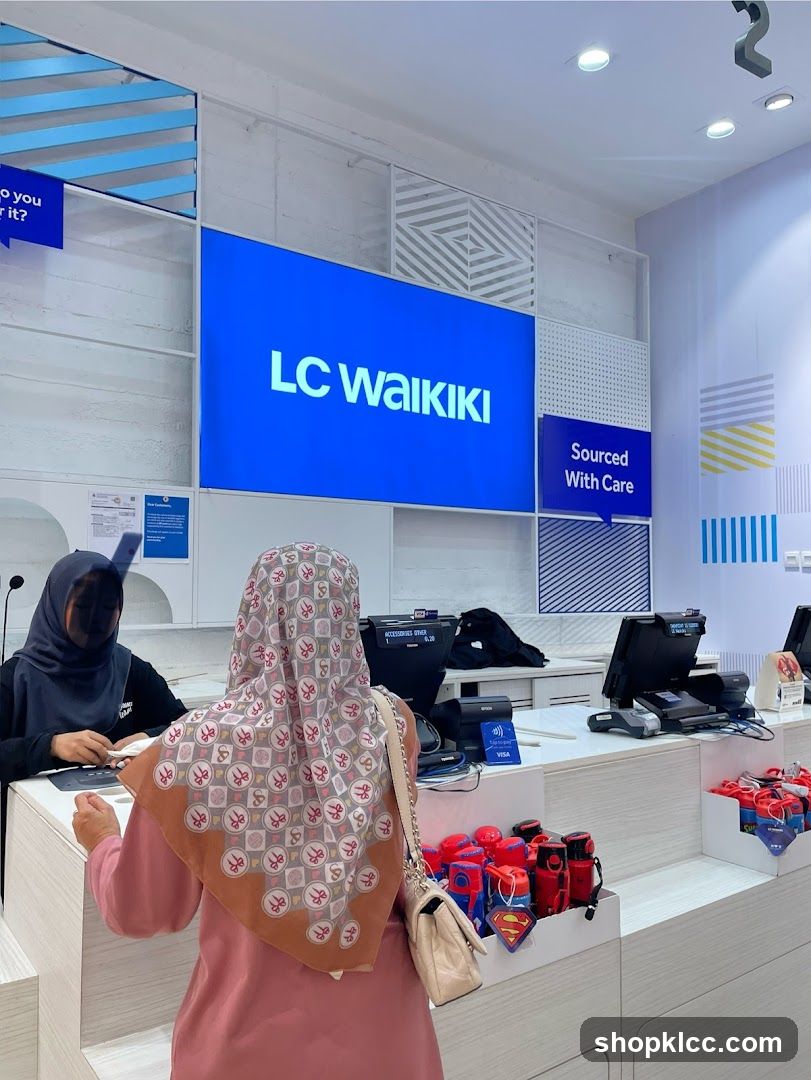 LC Waikiki Checkout Counter