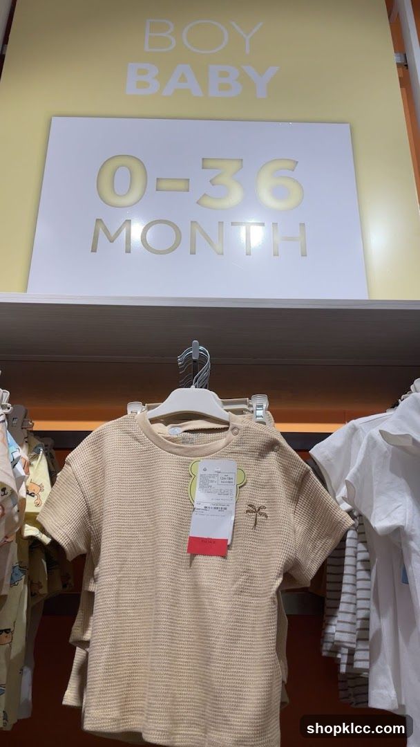 Baby Clothing Display